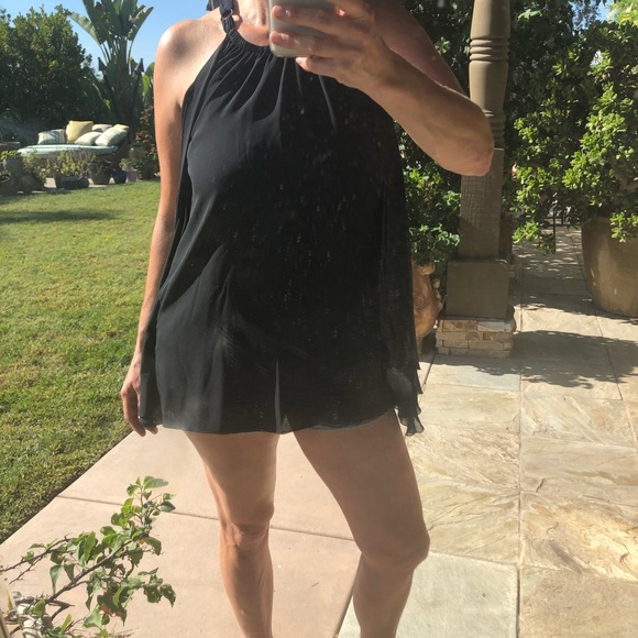 Saks Fifth Avenue Tunic Tank Top S/M - Picture 4 of 13